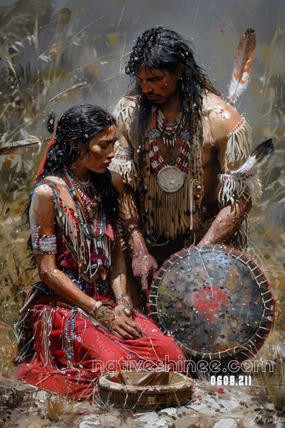 Sacred Blessing of the Earth Canvas