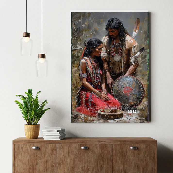 Sacred Blessing of the Earth Canvas