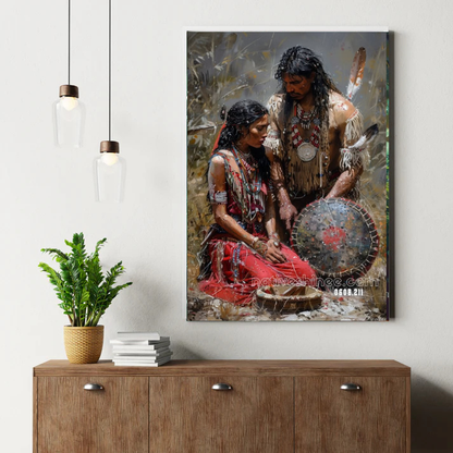 Sacred Blessing of the Earth Canvas