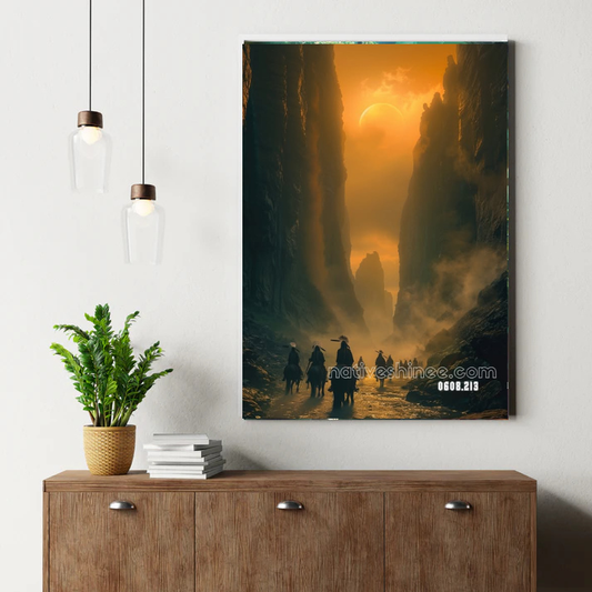 Riders of the Eclipse Canvas