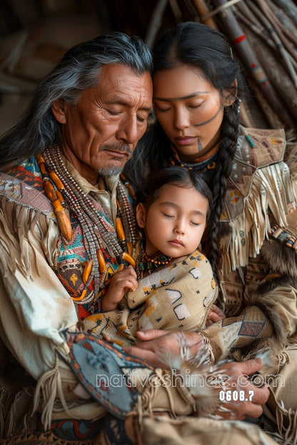 Embrace of the Ancestors Canvas