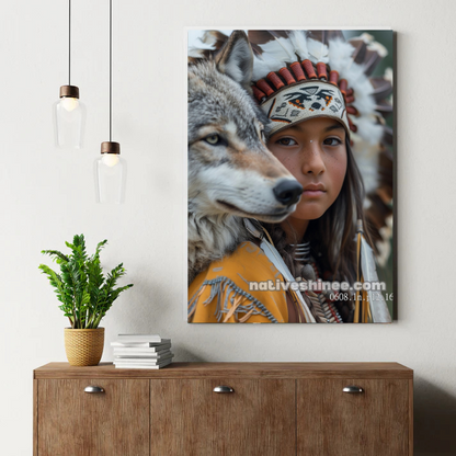 Spirit of the Wolf Canvas