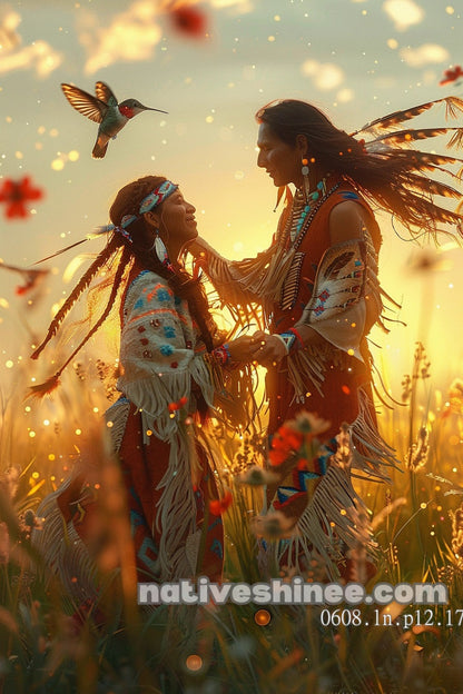 Whispers of the Hummingbird Canvas