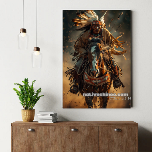 Gallop of the Warrior Canvas