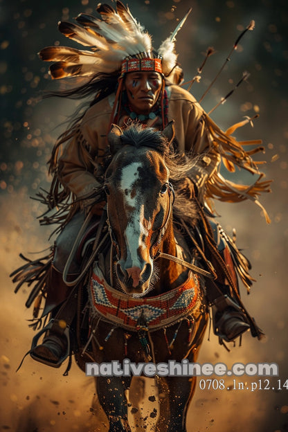 Gallop of the Warrior Canvas