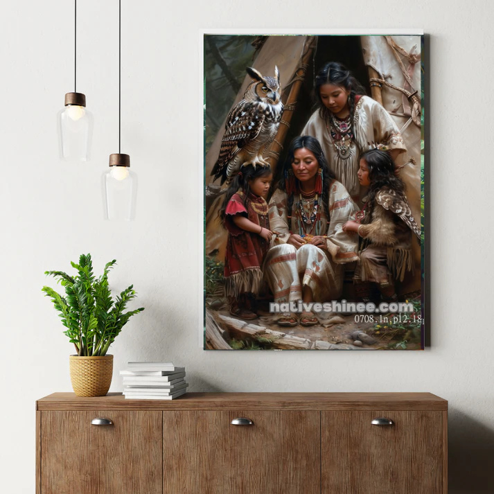 The Mother’s Teachings Canvas