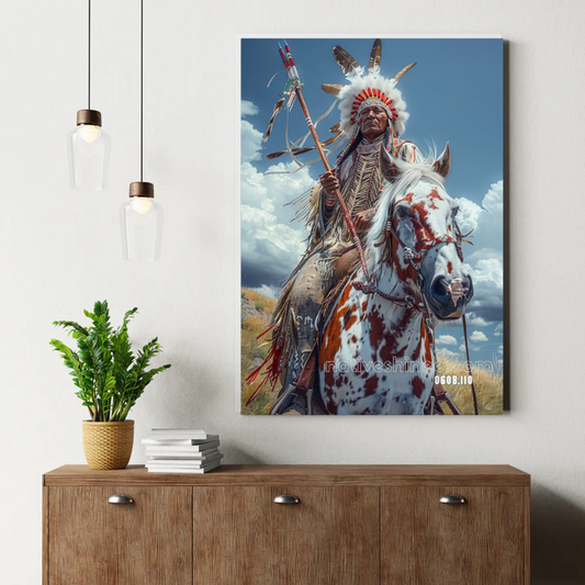 Midnight Forest Spirit Canvas