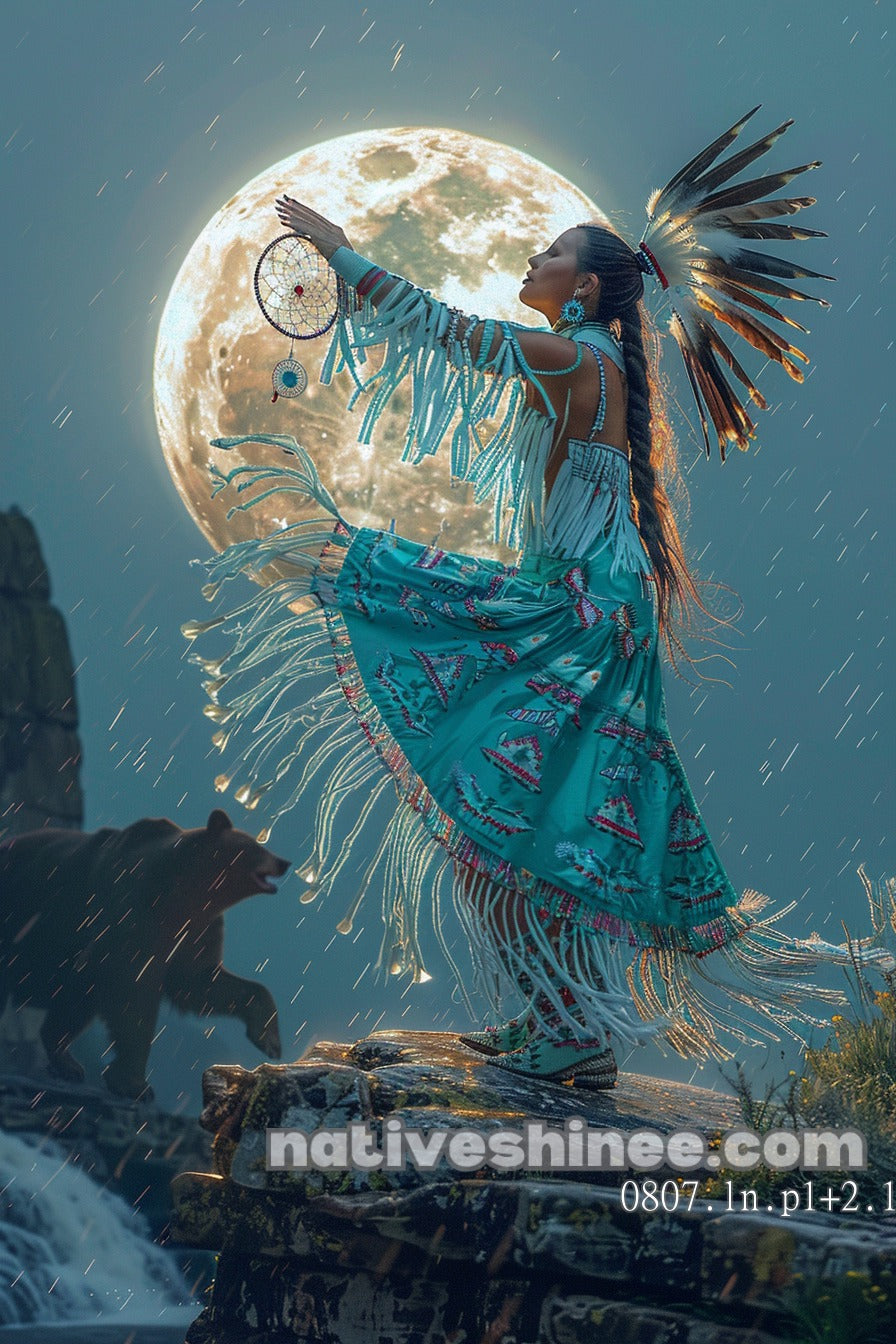 Sun-Blessed Desert Elder Canvas