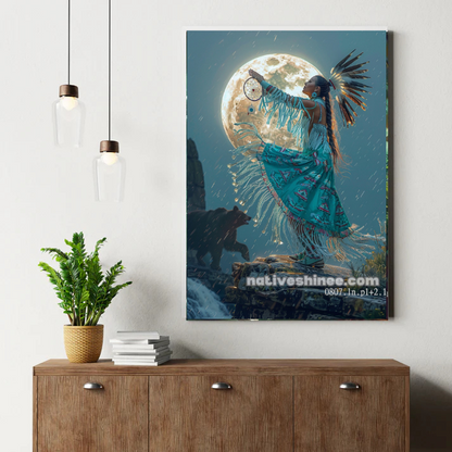 Sun-Blessed Desert Elder Canvas