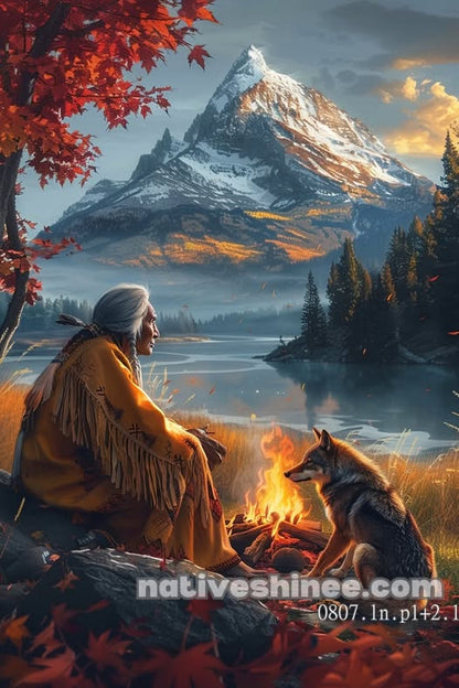 The Fire of Companionship Canvas