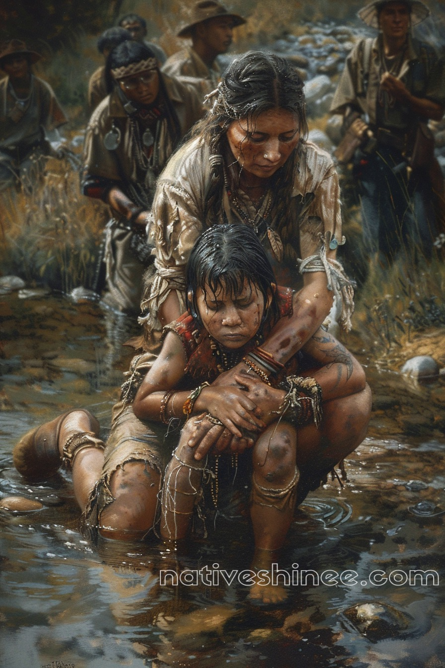 Endurance and Compassion Native American Canvas