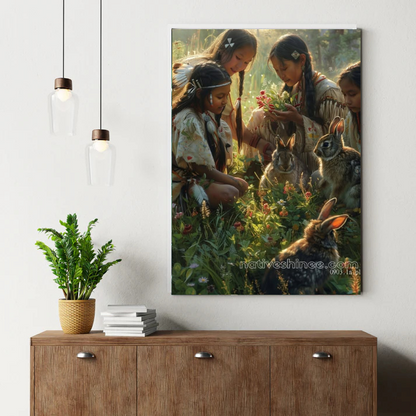 Harmony in the Meadow Canvas