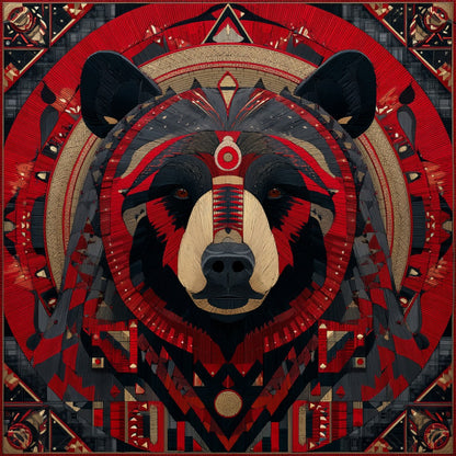 Spirit of the Bear Canvas
