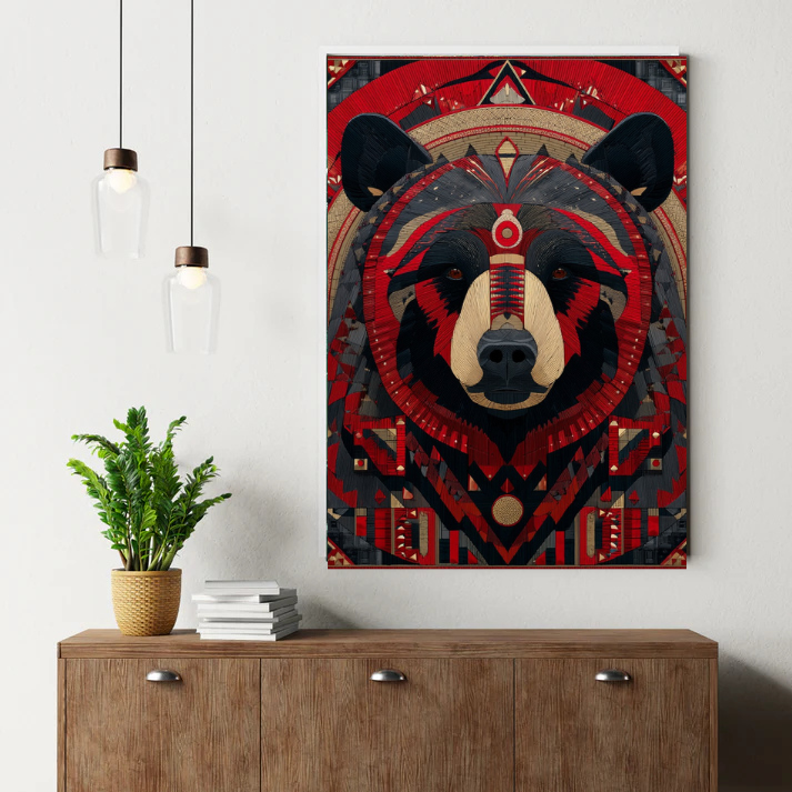 Spirit of the Bear Canvas