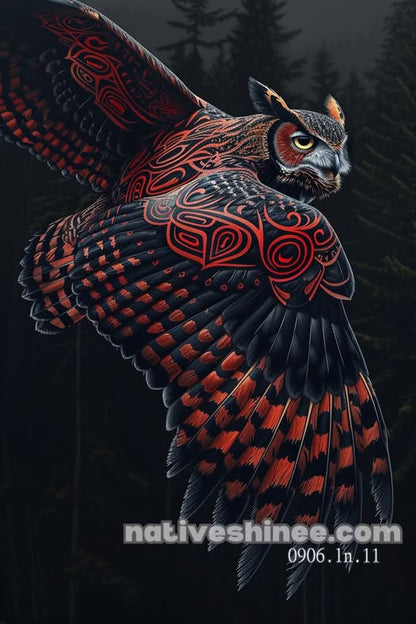 Owl of the Night Canvas
