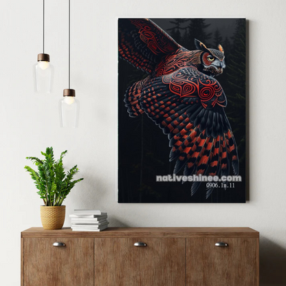 Owl of the Night Canvas
