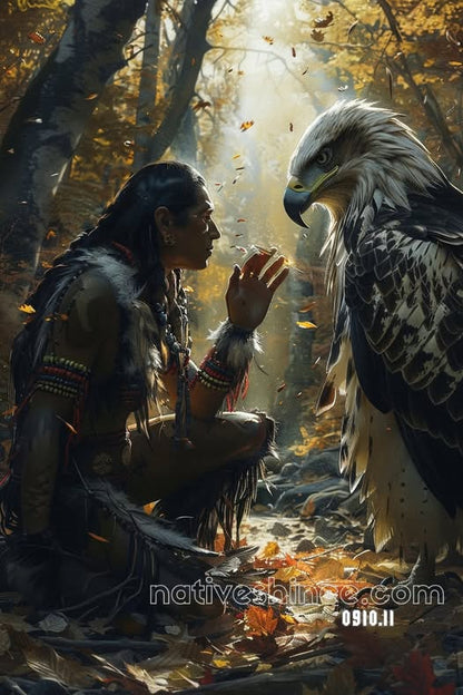 Whispers of the Eagle Spirit Canvas