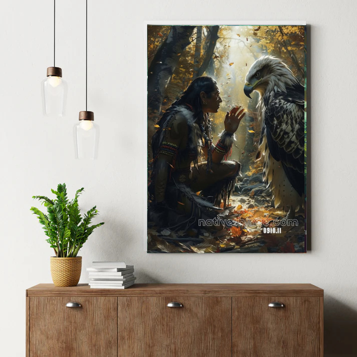 Whispers of the Eagle Spirit Canvas