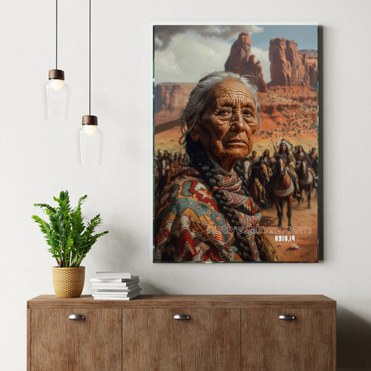 Keeper of the Red Earth Canvas