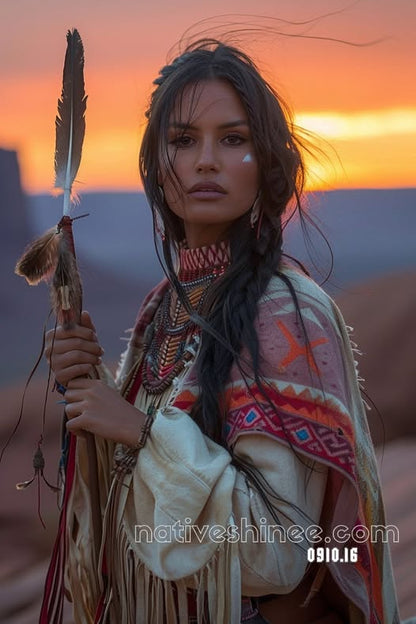 Guardian of the Sunset Canvas