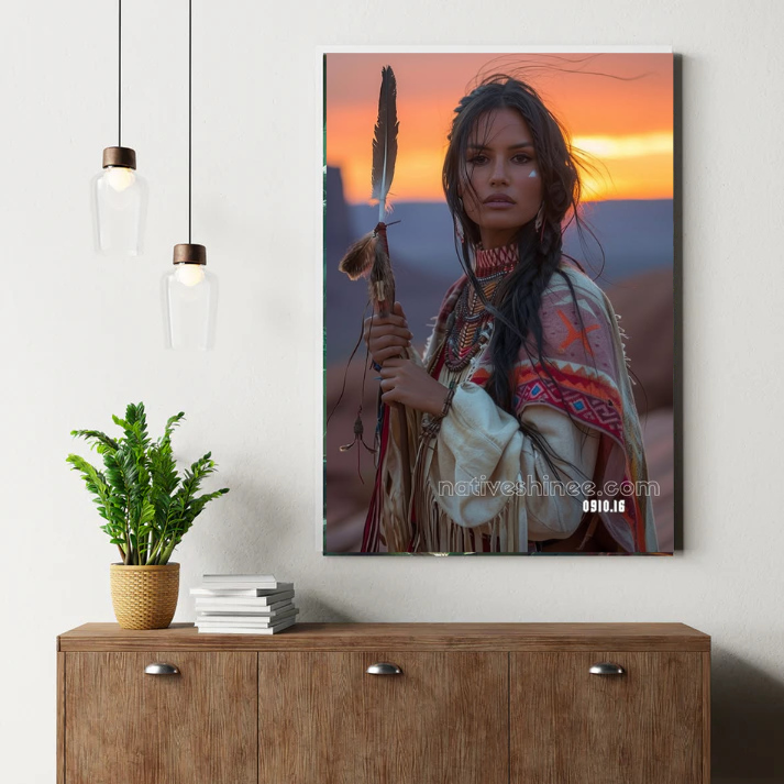 Guardian of the Sunset Canvas