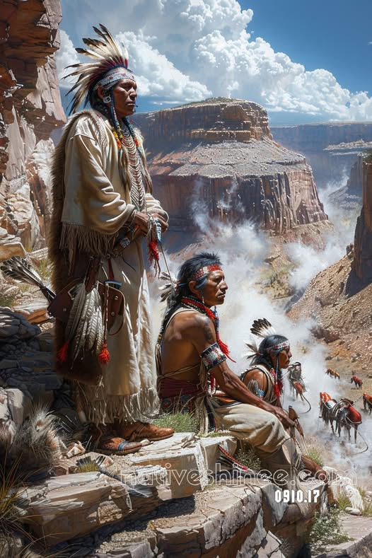 Guardians of the Canyon Spirit Canvas