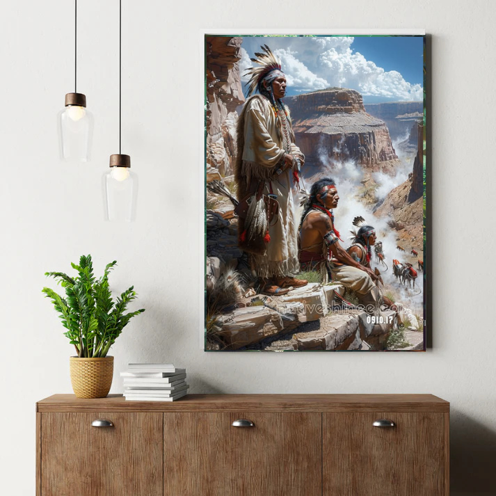 Guardians of the Canyon Spirit Canvas