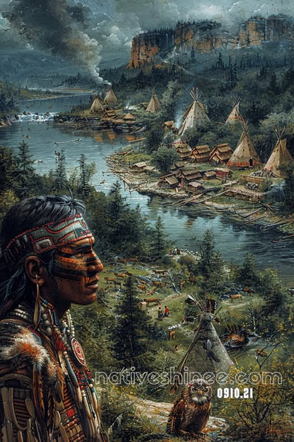 Voices of the River Valley Canvas