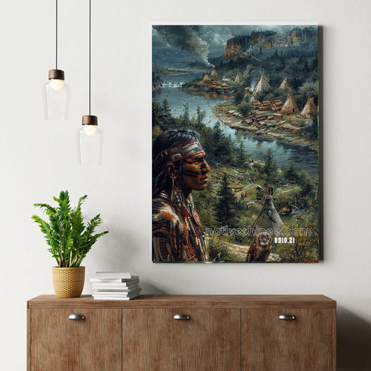 Voices of the River Valley Canvas