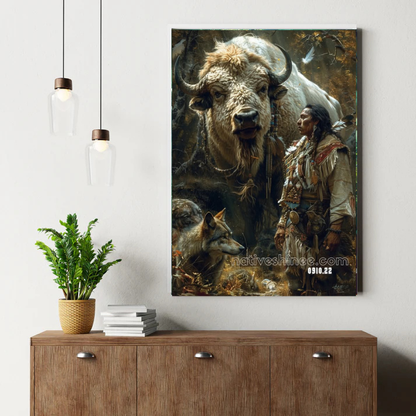 Guardians of the Spirit Realm Canvas