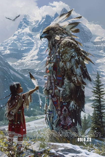 The Spirit of the Mountain Canvas