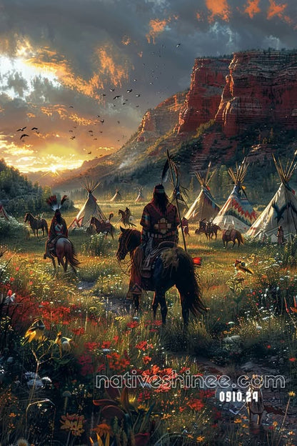 Echoes of the Valley Canvas