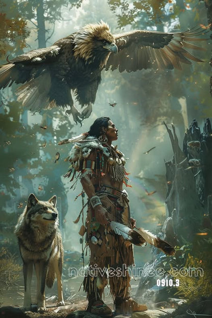 Guardians of the Spirit Forest Canvas