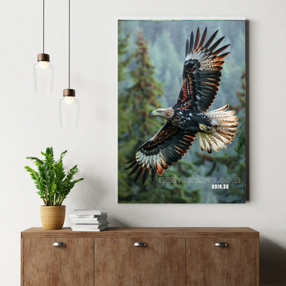 Wings of Majesty Canvas