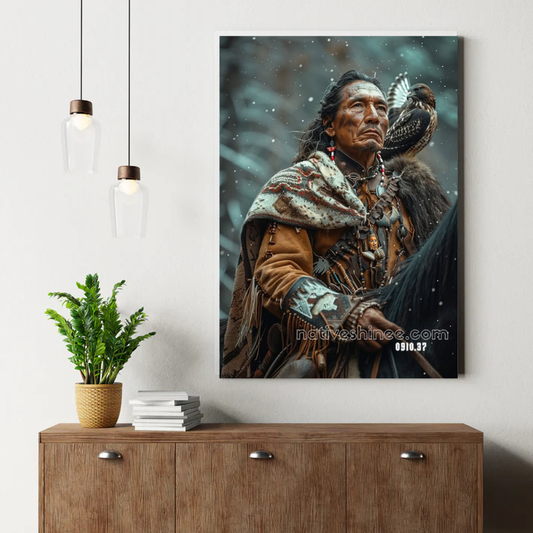 Spirit of the Falcon Canvas