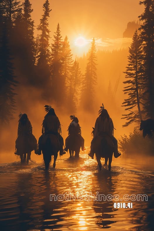 Riders of the Golden Dawn Canvas