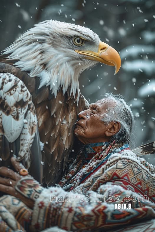 Embrace of the Eagle Spirit Canvas