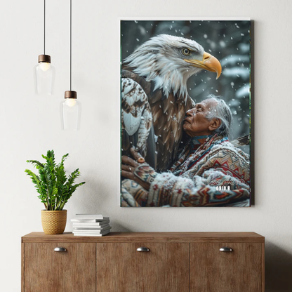Embrace of the Eagle Spirit Canvas