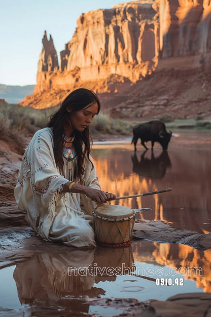 Song of the Canyon Spirit Canvas