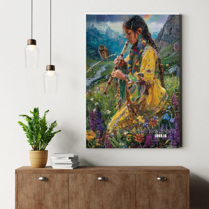 Rainbow's Gentle Aria Canvas