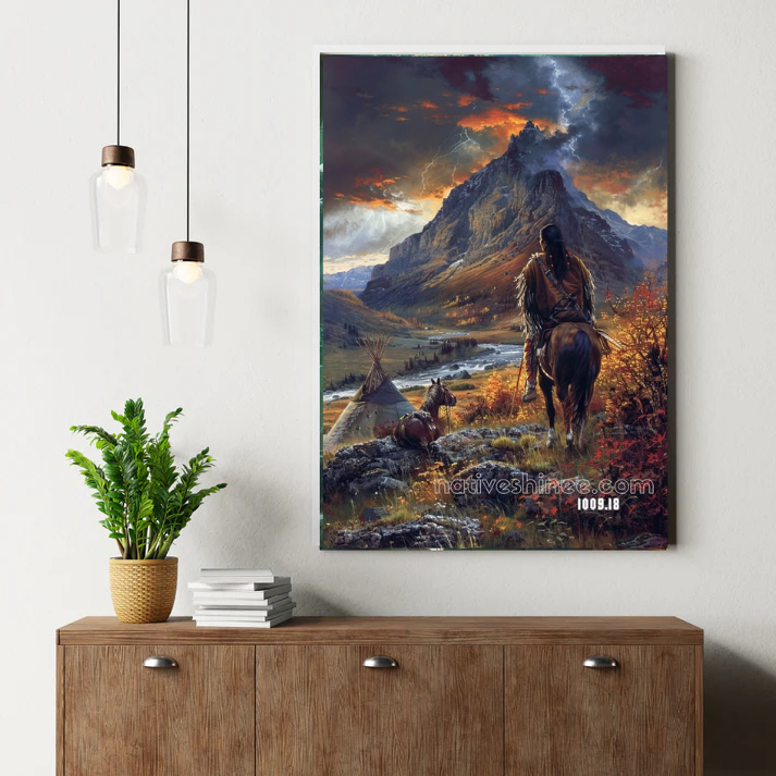 Wrath of the Ember Peak Canvas