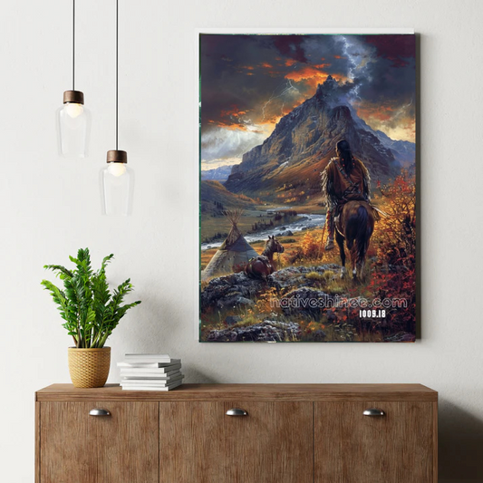 Wrath of the Ember Peak Canvas