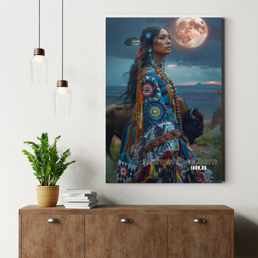 Luna's Prairie Matriarch Canvas