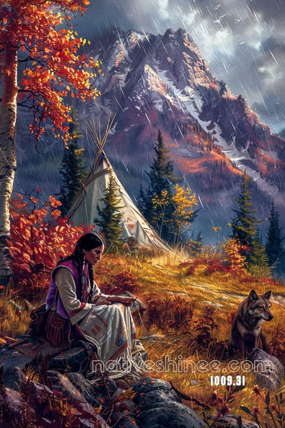 Spirit of the Morning Eagle Canvas