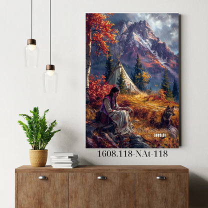 Spirit of the Morning Eagle Canvas