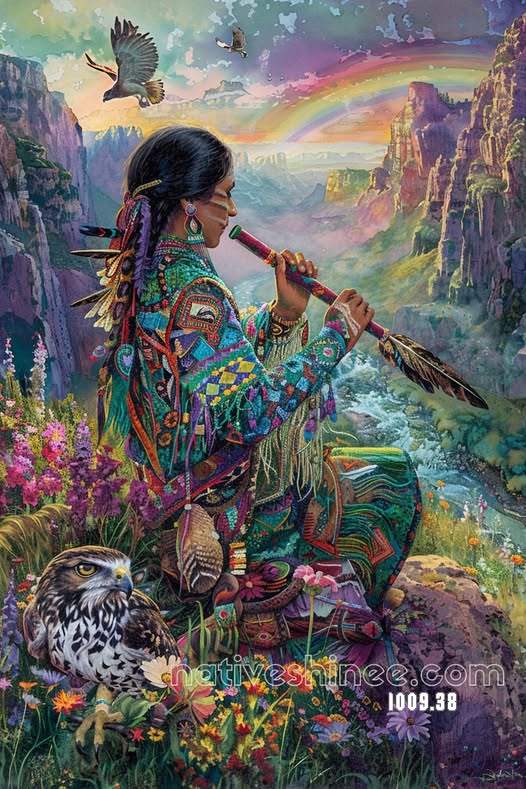 Song of the Rainbow Canyon Canvas