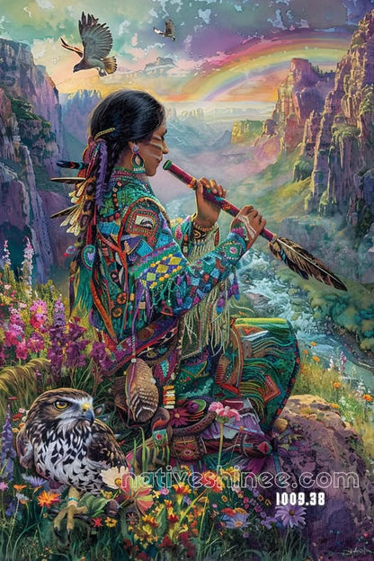 Song of the Rainbow Canyon Canvas