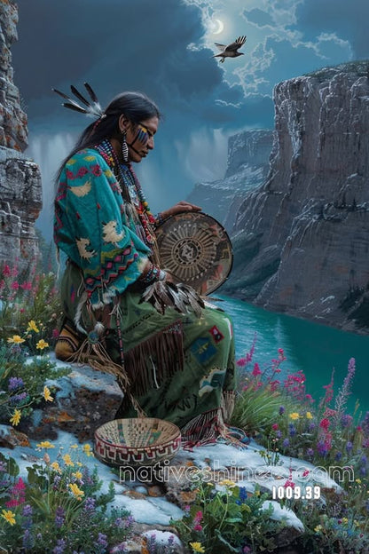 Keeper of the Sacred Baskets Canvas