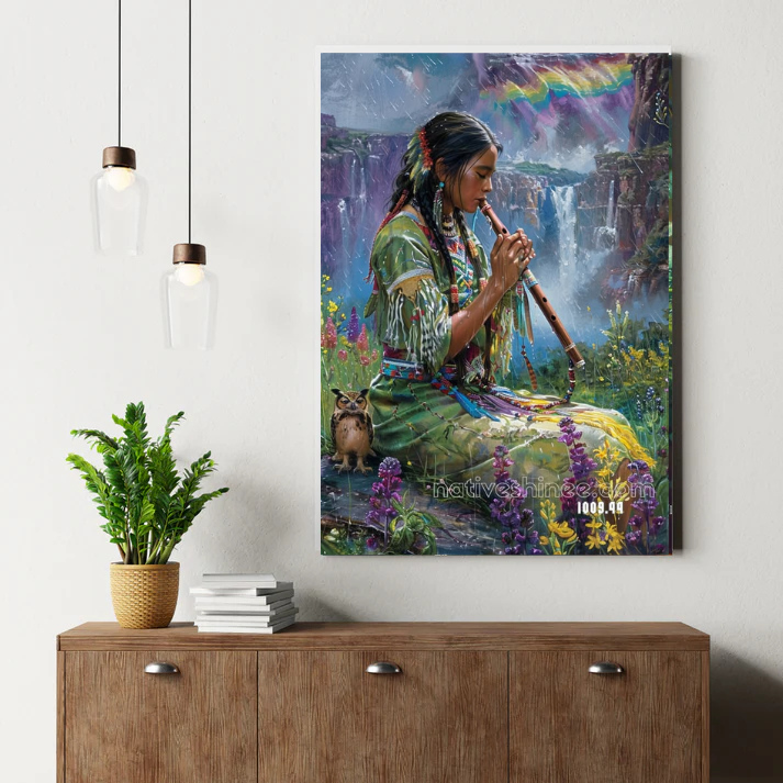 Song of the Rainbow Falls Canvas