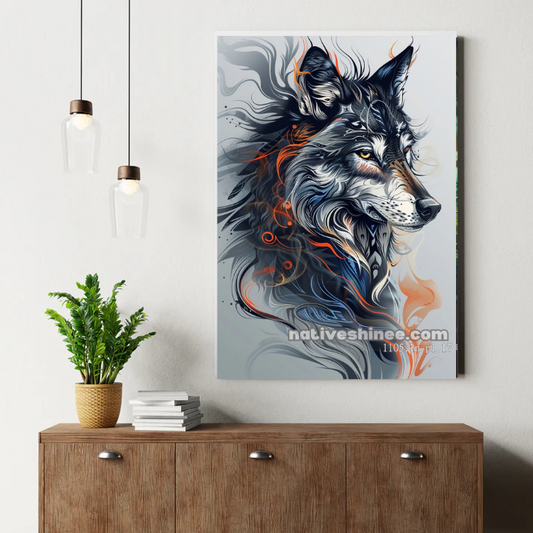 Desert Sunrise Prayer Canvas